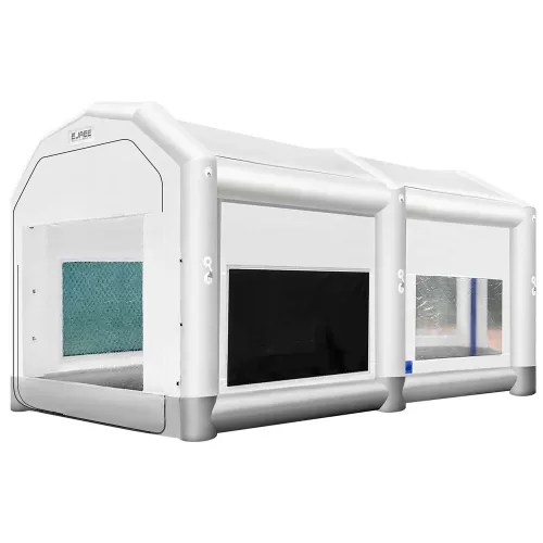21x15x12ft inflatable spray paint booth for cars