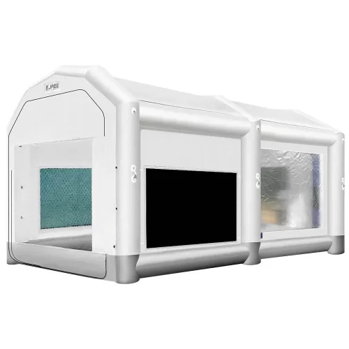 24x15x12ft inflatable spray paint booth for cars