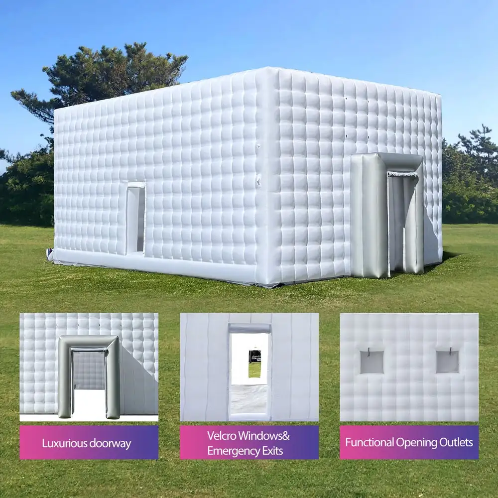 air inflated party tent