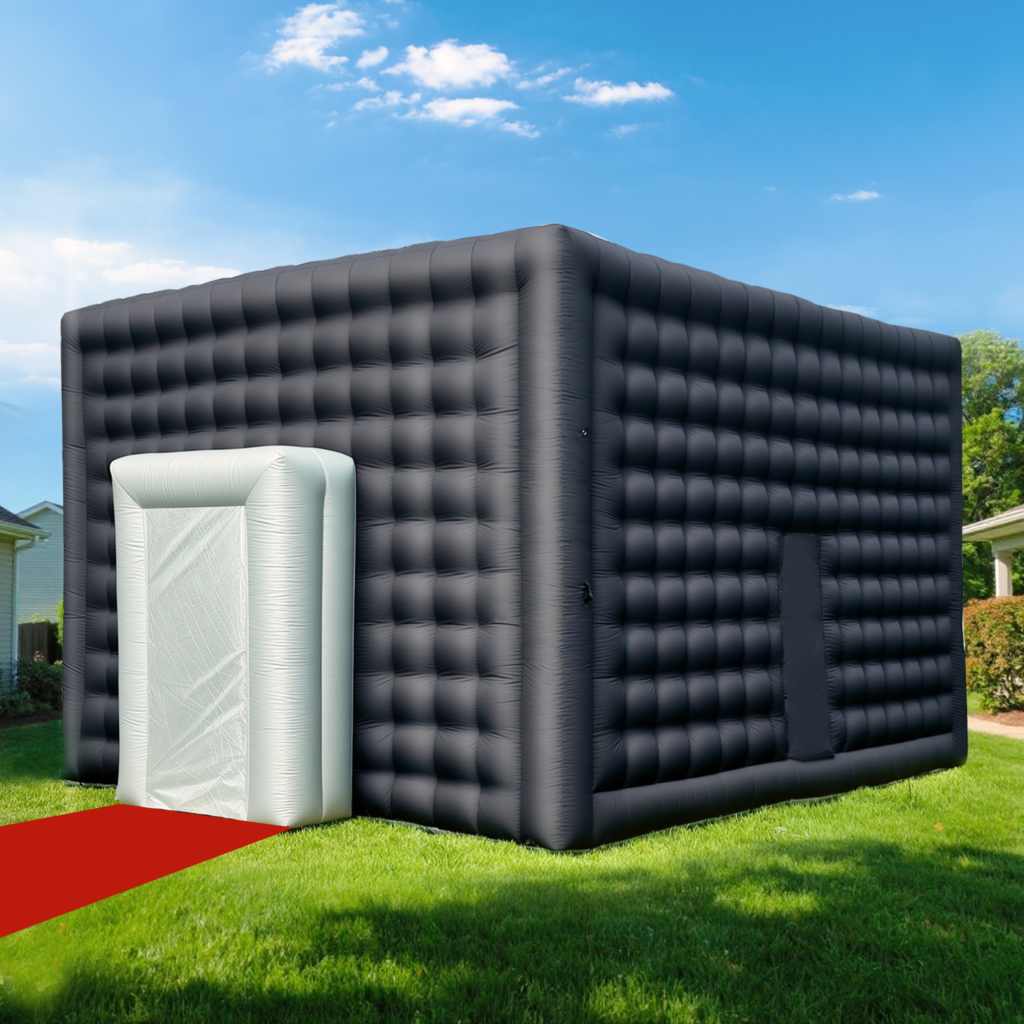 Wellcomer Inflatable Product Wellcomer 20Ft Inflatable Party Tent with Air Blower - Black